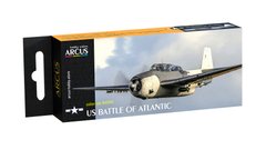 Набір емалевих фарб "US Battle of Atlantic", Arcus, 5099