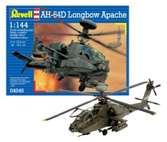 Гелікоптер AH-64D Longbow Apache, 1:144, Revell, 04046 (Збірна модель)