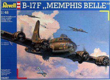 Бомбардувальник B-17F "Memphis Belle", 1:48, Revell, 04297