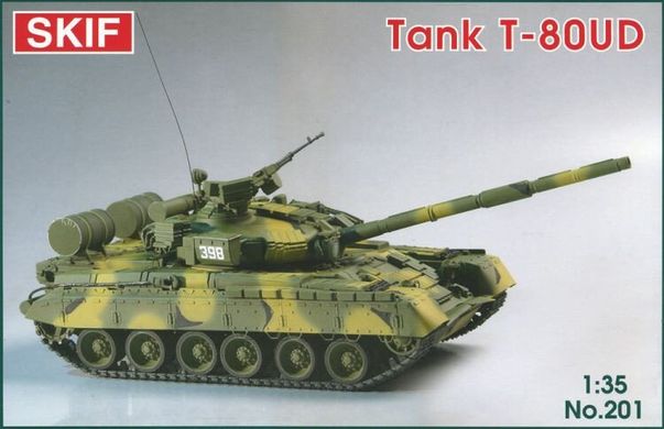 Збірна модель танка Т-80УД, Скіф МК201, 1:35