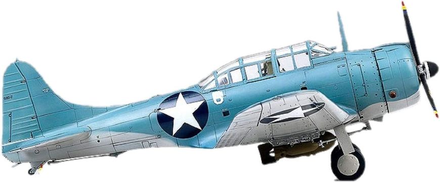 Бомбардувальник USN SBD-2 "Battle of Midway", 1:48, Academy, 12335