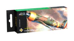 Набір акрилових фарб "FARR King Michael's Eagles", Arcus, A4001