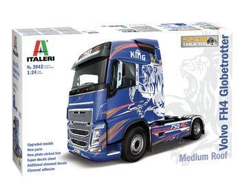 Тягач Volvo FH4 Globetrotter, 1:24, ITALERI, 3942