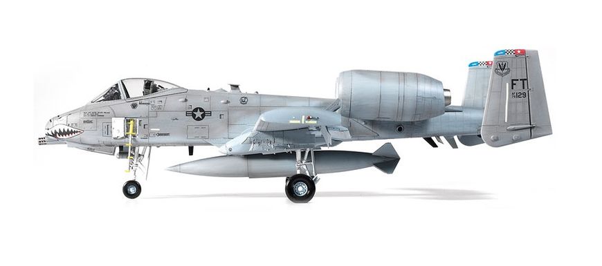 Американский штурмовик USAF A-10C "75th FS Flying Tigers", 1:48, Academy, 12348 (Сборная модель)