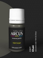 Краска Arcus E087 Хаки (Khaki), эмалевая