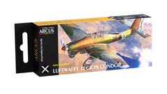 Набор эмалевых красок "Luftwaffe Legion Condor", Arcus, 2001