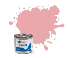 57 Краска эмалевая HUMBROL, розовая (матовая), 14 мл