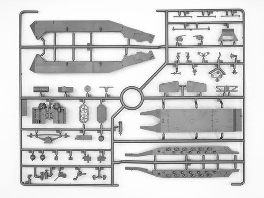 Збірна модель Німецька РСЗВ ІІ СВ &ldquo;Stuka zu Fu&szlig;&rdquo; Sd.Kfz. 251/1 Ausf.B, ICM, 35107