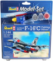 Винищувач F-16C USAF, 1: 144, Revell, 63992 (Подарунковий набір)
