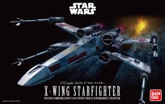 X-Wing StarFighter, 1:72, Revell, 01200, Звездный истребитель X-wing, Bandai 0191406