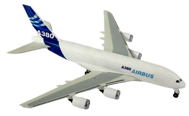 Збірна модель Airbus A380, Пасажирський літак, 1:288, Revell, 63808 (Подарунковий набір)