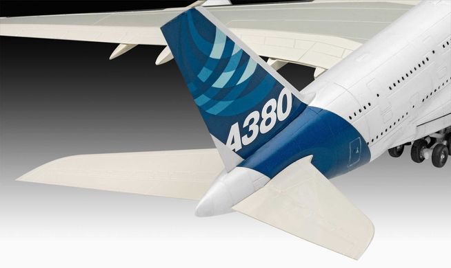 Сборная модель Airbus A380, Пассажирский самолет, 1:288, Revell, 63808 (Подарочній набор)