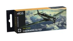 Набор эмалевых красок "Luftwaffe Ta 152s", Arcus, 2003