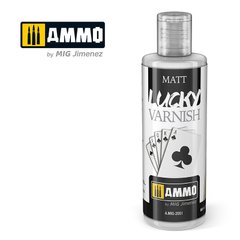 Лак матовий Lucky Varnish - Matt (Акриловий), AMMO AMIG-2053