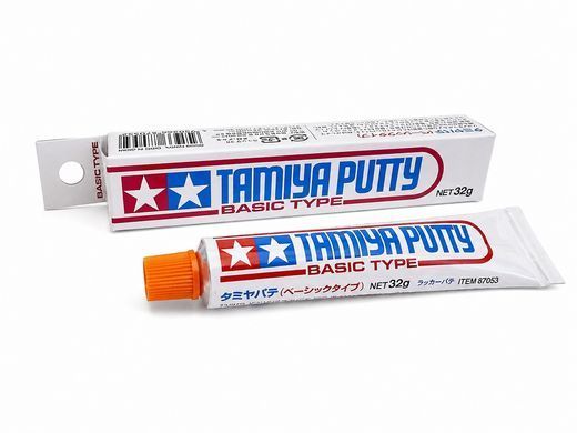 Шпатлёвка для пластиковых моделей Tamiya Putty (Basic Type), 87053