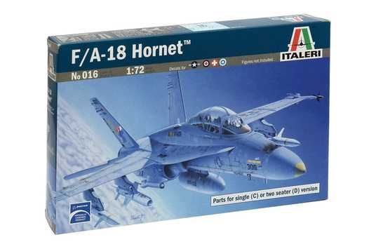 Винищувач F/A-18 Hornet, 1:72, Italeri, 016