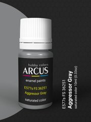 Фарба Arcus 577 FS 36251 Aggressor Gray, емалева