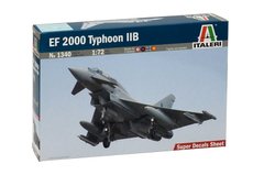 Багатоцільовий винищувач EF 2000 Typhoon IIB, 1:72, Italeri, 1340 (Збірна модель)