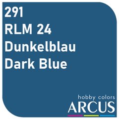 Краска Arcus E291 RLM24 Dunkelblau, эмалевая