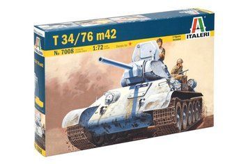 Танк T34 / 76 мод. 1942 р 1:72, ITALERI, 7008