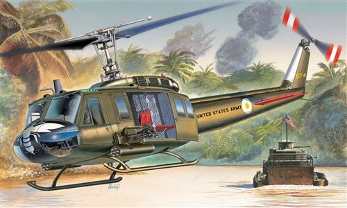 Гелікоптер UH-1D Iroquois, 1:72, Italeri, 1247