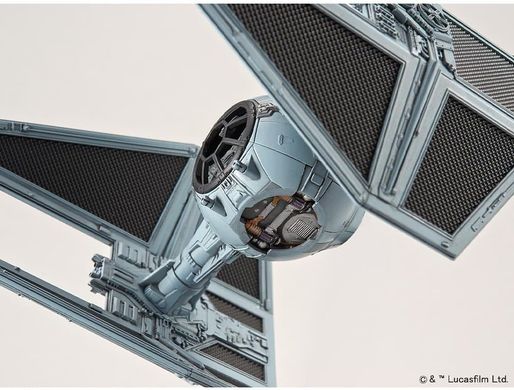 Сборная модель TIE Interceptor, STAR WARS, 1:72, BAN DAI / Revell, 03603