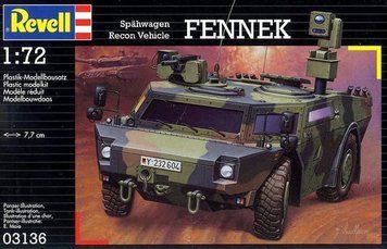 Дозорная машина Fennek, 1:72, Revell, 03136