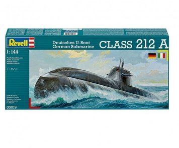 Німецький підводний човен Class 212 A, 1:144, Revell, 05019