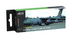 Набір акрилових фарб "US MAC EURO I Air Lifters", Arcus, A5008