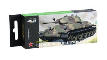 Набір акрилових фарб "Red Army Siege of Leningrad", Arcus, A1099
