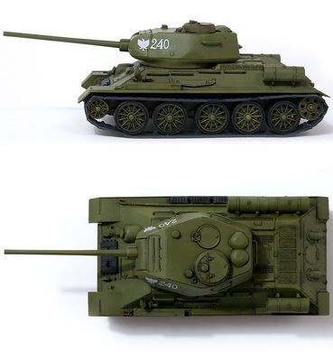 Збірна модель танк T-34-85 Радянський середній танк часів 2СВ, 1:72, Academy, 13421