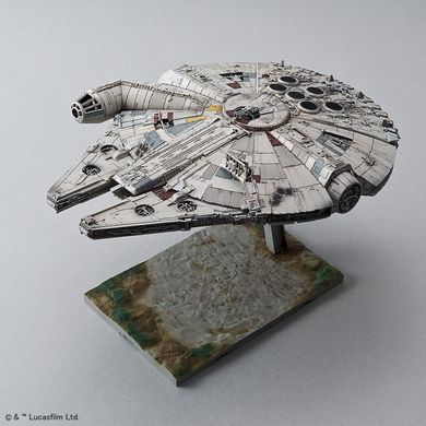 Збірна модель Millennium Falcon, Star Wars, 1:144, BAN DAI, 5063826 / Revell, 01211