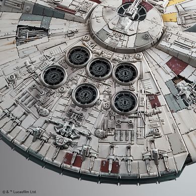 Збірна модель Millennium Falcon, Star Wars, 1:144, BAN DAI, 5063826 / Revell, 01211