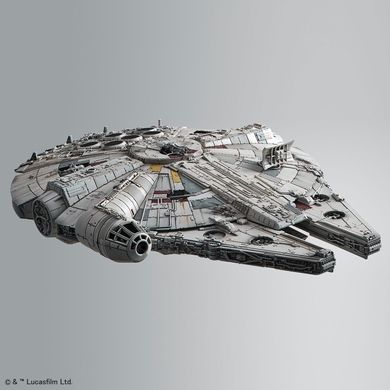 Збірна модель Millennium Falcon, Star Wars, 1:144, BAN DAI, 5063826 / Revell, 01211