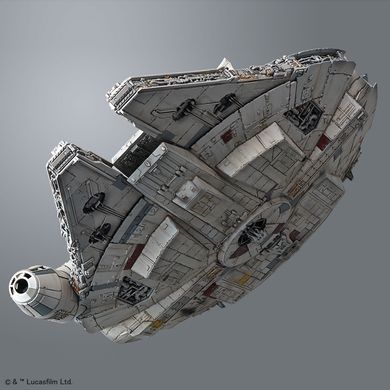 Збірна модель Millennium Falcon, Star Wars, 1:144, BAN DAI, 5063826 / Revell, 01211