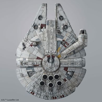 Сборная модель Millennium Falcon, Star Wars, 1:144, BAN DAI, 5063826 / Revell, 01211