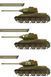 Збірна модель танк T-34-85 Радянський середній танк часів 2СВ, 1:72, Academy, 13421