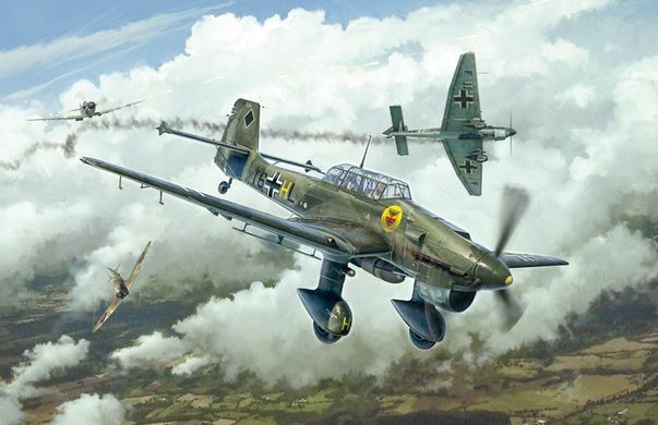 Сборная модель Junkers Ju 87B Stuka (Battle of Britain), 1:48, Italeri, 2807