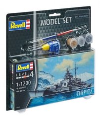 Линкор Tirpitz 1:1200, Revell, 05822 (Подарочный набор)
