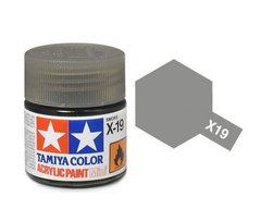 X-19, Акриловая краска Tamiya Mini X-19 дымчатый (глянцевая), 10 мл, 81519