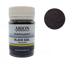Пигмент Black soil, чернозем, Arion Models, AM.P007, 50 мл