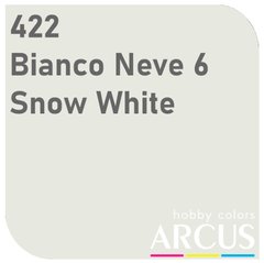 Фарба Arcus E422 Bianco Neve 6 (Snow White), емалева