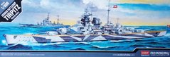 Линкор "Tirpitz", 1:800, Academy, 14219 (Сборная модель)