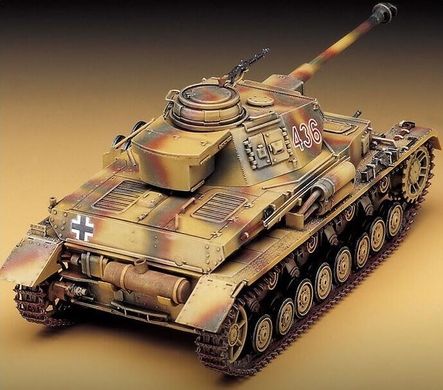 Танк Panzer IV Ausf.H с броней, 1:35, Academy, 13233 (Сборная модель)
