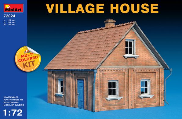 Сільський будинок / Village House, 1:35, MiniArt, 72024