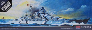 Лінкор "Bismarck", 1:800, Academy, 14218 (Збірна модель)