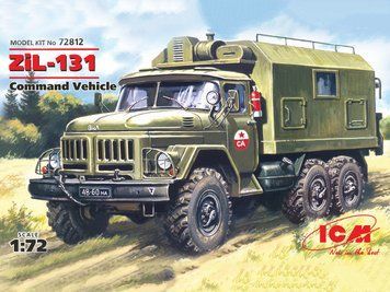 Рухомий командний пункт ЗіЛ-131, 1:72, ICM, 72812
