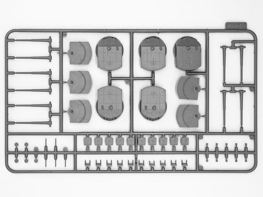 Німецький лінкор «Markgraf» WW1, 1:350, ICM, S.005 (Збірна модель)