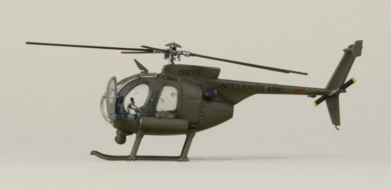 Збірна модель Гелікоптер AH-6 Night Fox, 1:72, Italeri, 017
