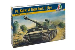 Німецький танк Pz. Kpfw. VI Tiger Ausf.E (Tp), 1:35, ITALERI, 286
